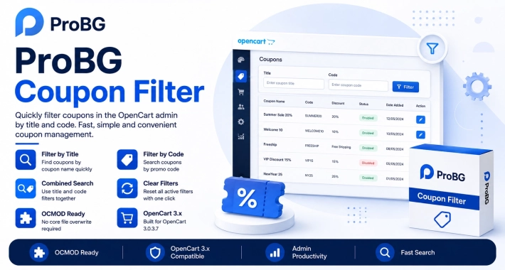 ProBG Coupon Filter